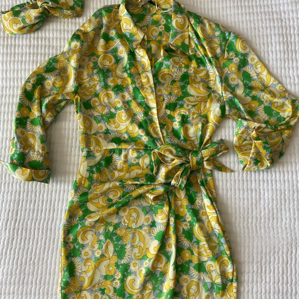 Vacation ready wrap dress